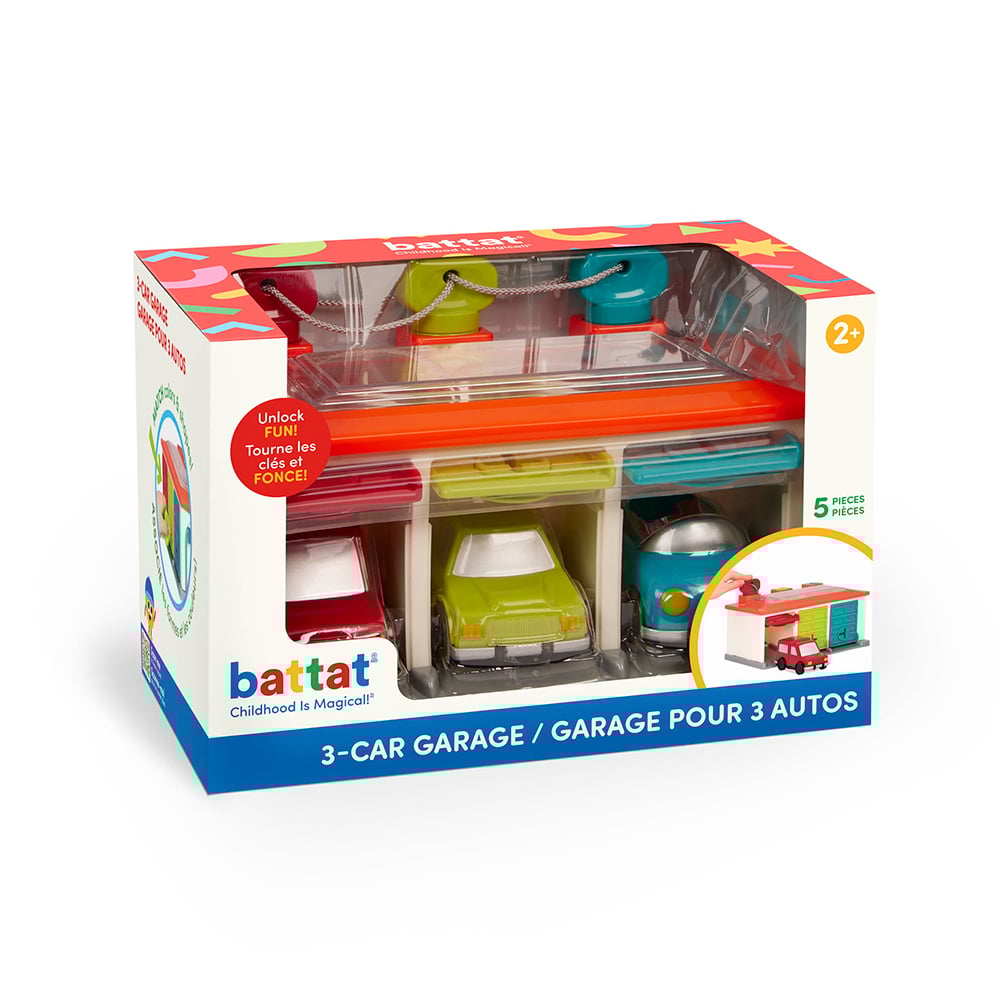 Garage à clés pour 3 autos