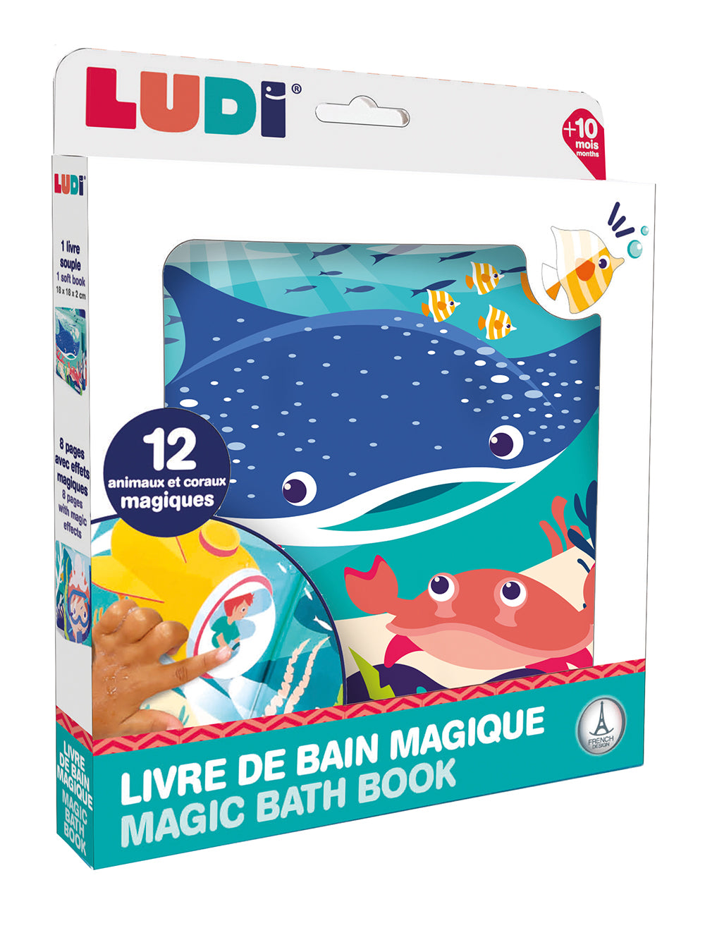 LUDI - Livre de bain magique