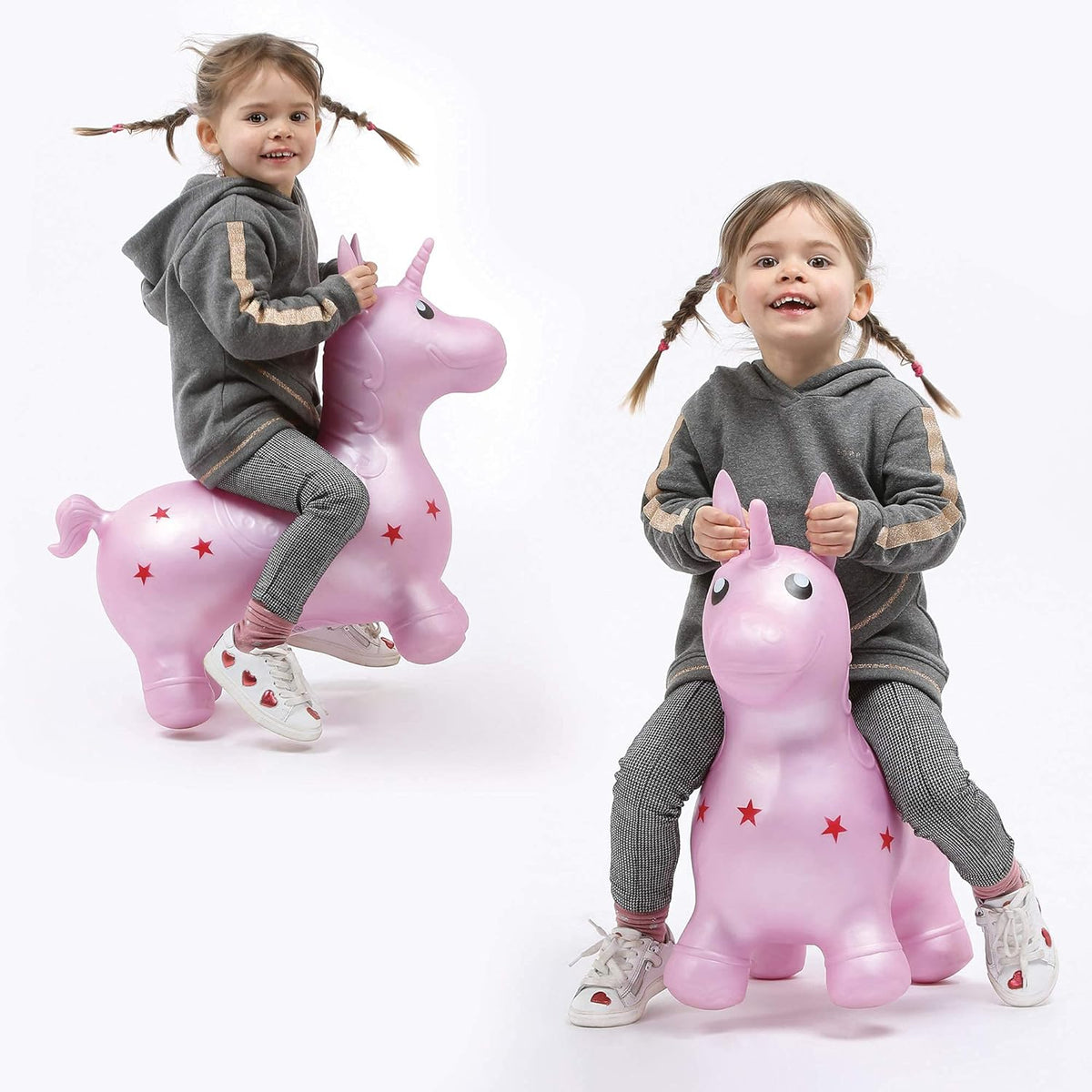 Mon animal sauteur licorne rose - Ludi Mon animal sauteur licorne rose - Ludi