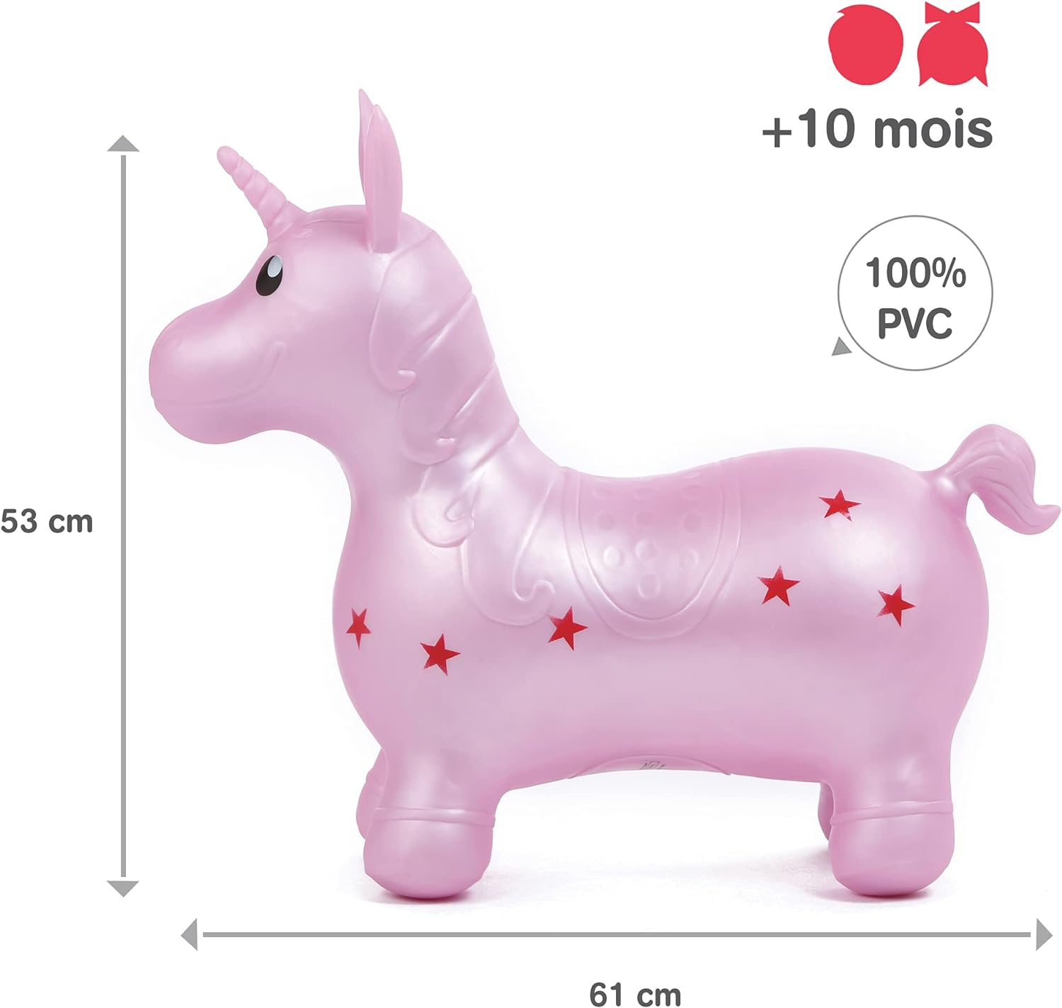 Ma licorne sauteuse