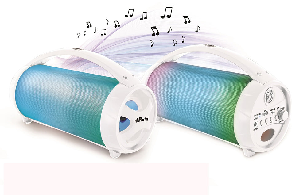 Enceinte Bluetooth portable lumineuse & micro