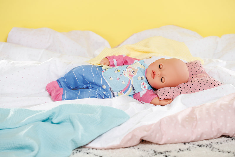 BABY Born - Petit pyjama bleu et rose 36 cm