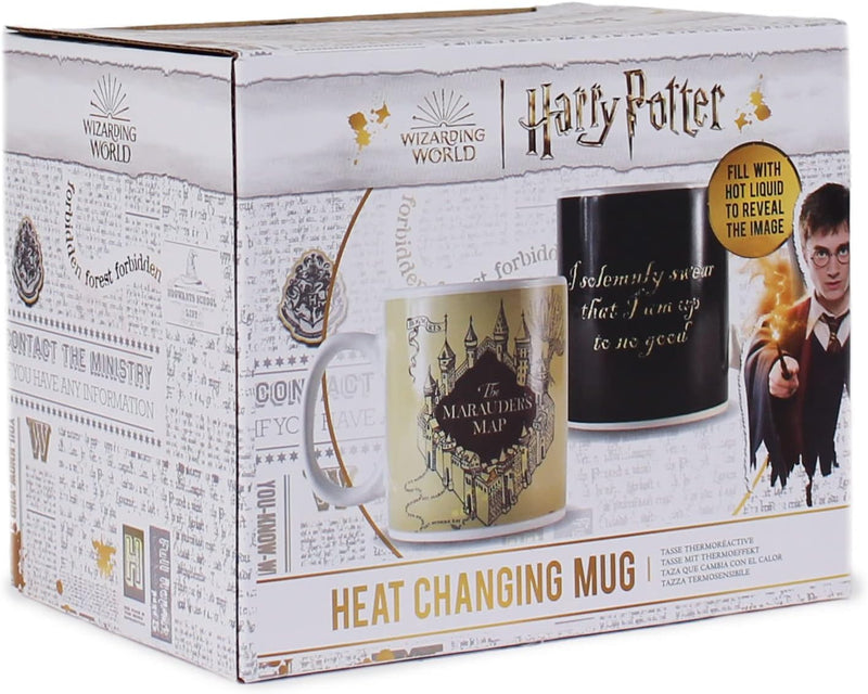 Mug Harry Potter Carte du Maraudeur Thermosensible