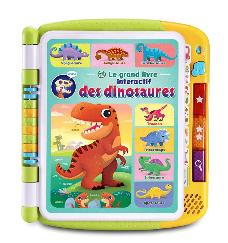 Le grand livre interactif des dinosaures