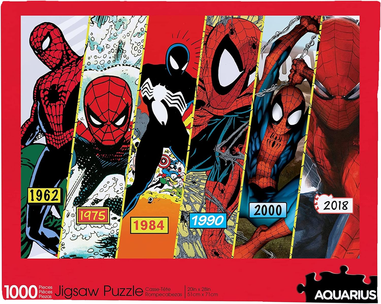Marvel Spider-Man - Timeline, 1000 pièces