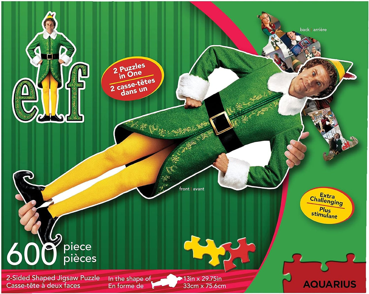 Casse-tête double face Elf - Buddy, 600 pièces
