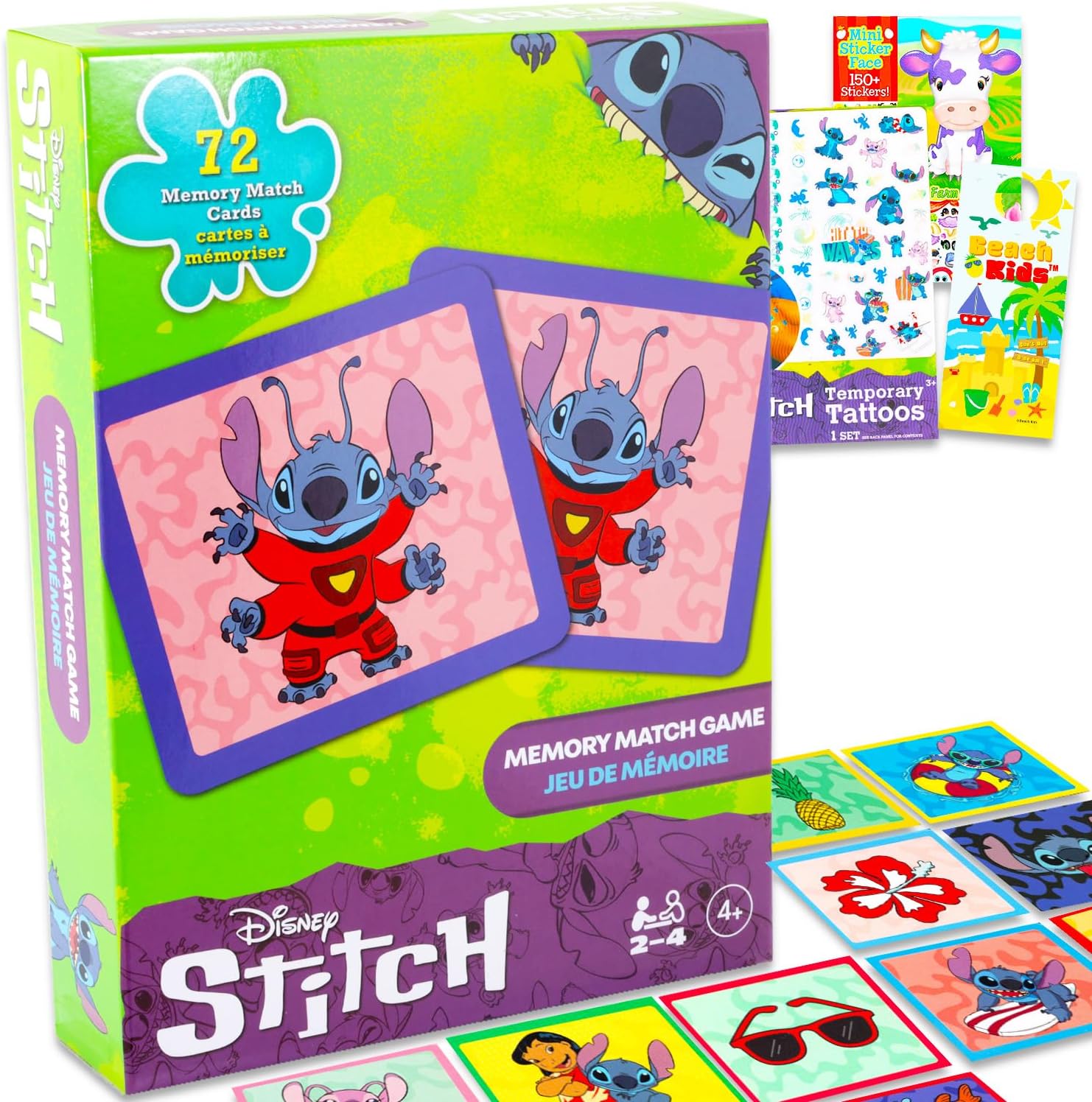 Jeu de mémoire - Stitch