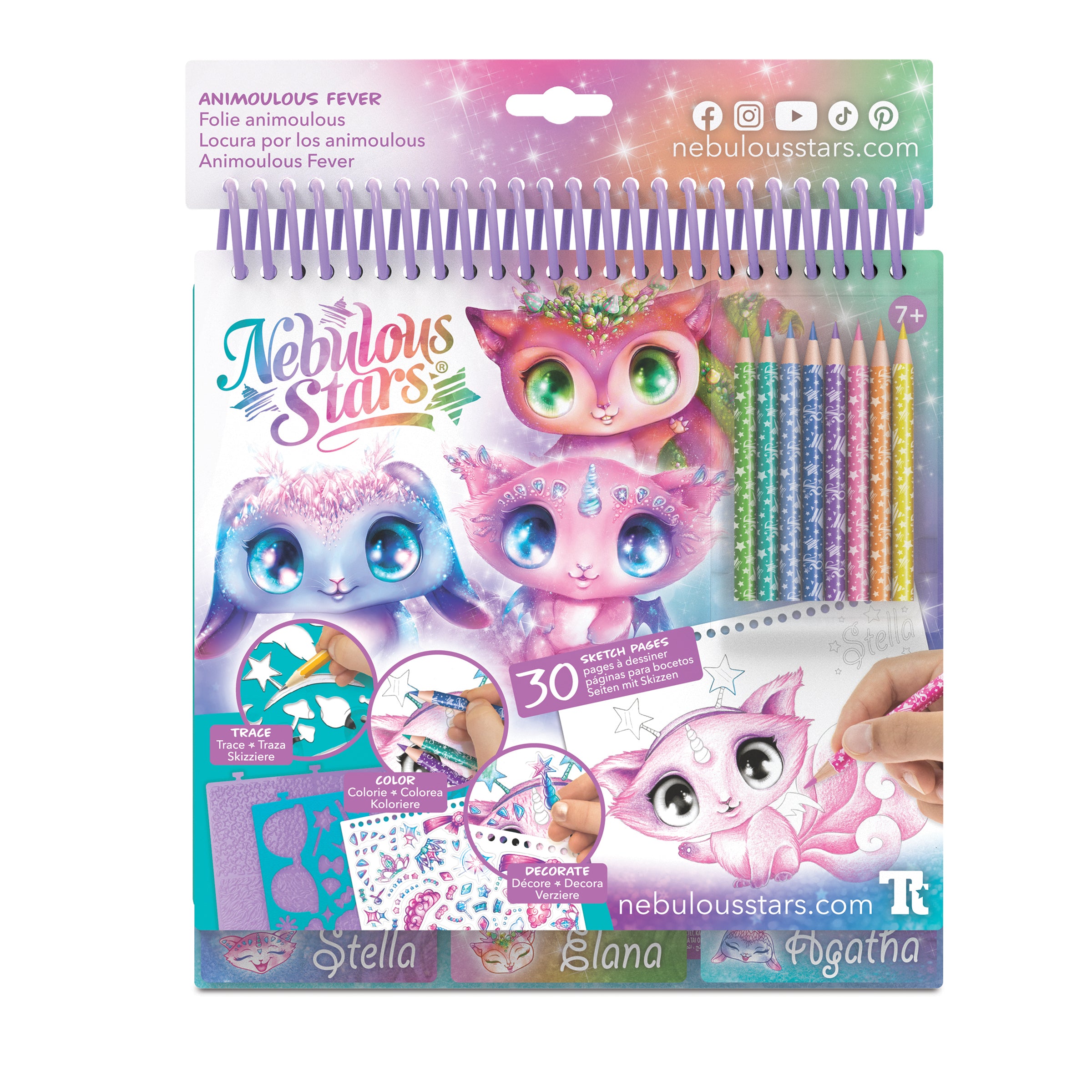 Carnet de croquis créatif -Animoulous