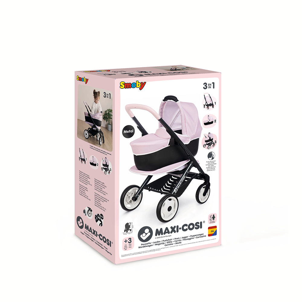 Maxi Cosi - Poussette landau 3-en-1 Rose