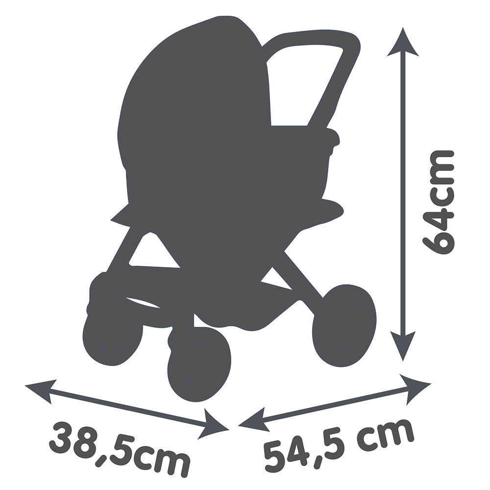 Maxi Cosi - Poussette landau 3-en-1 Rose