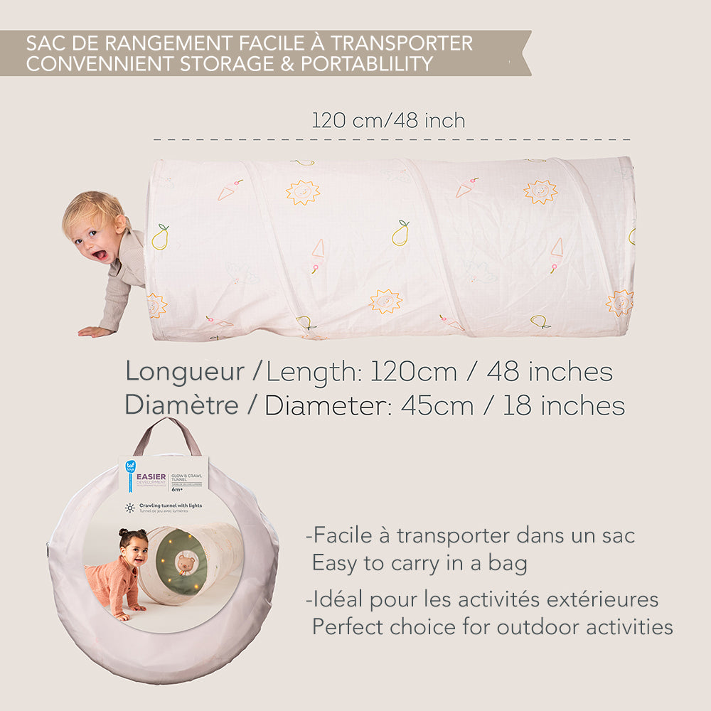 Taf Toys - Tunnel lumineux "Glow & Go