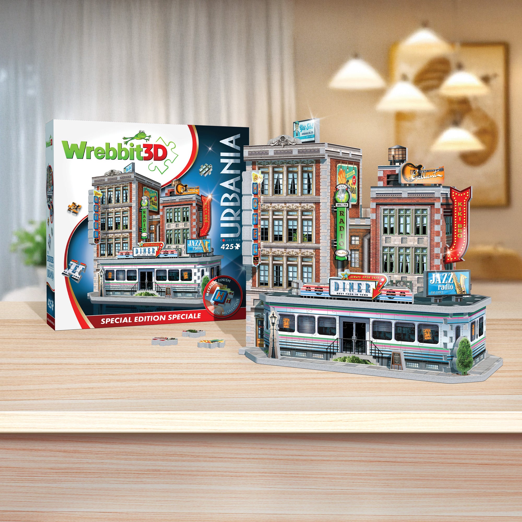 Wrebbit 3D Diner des années 50
