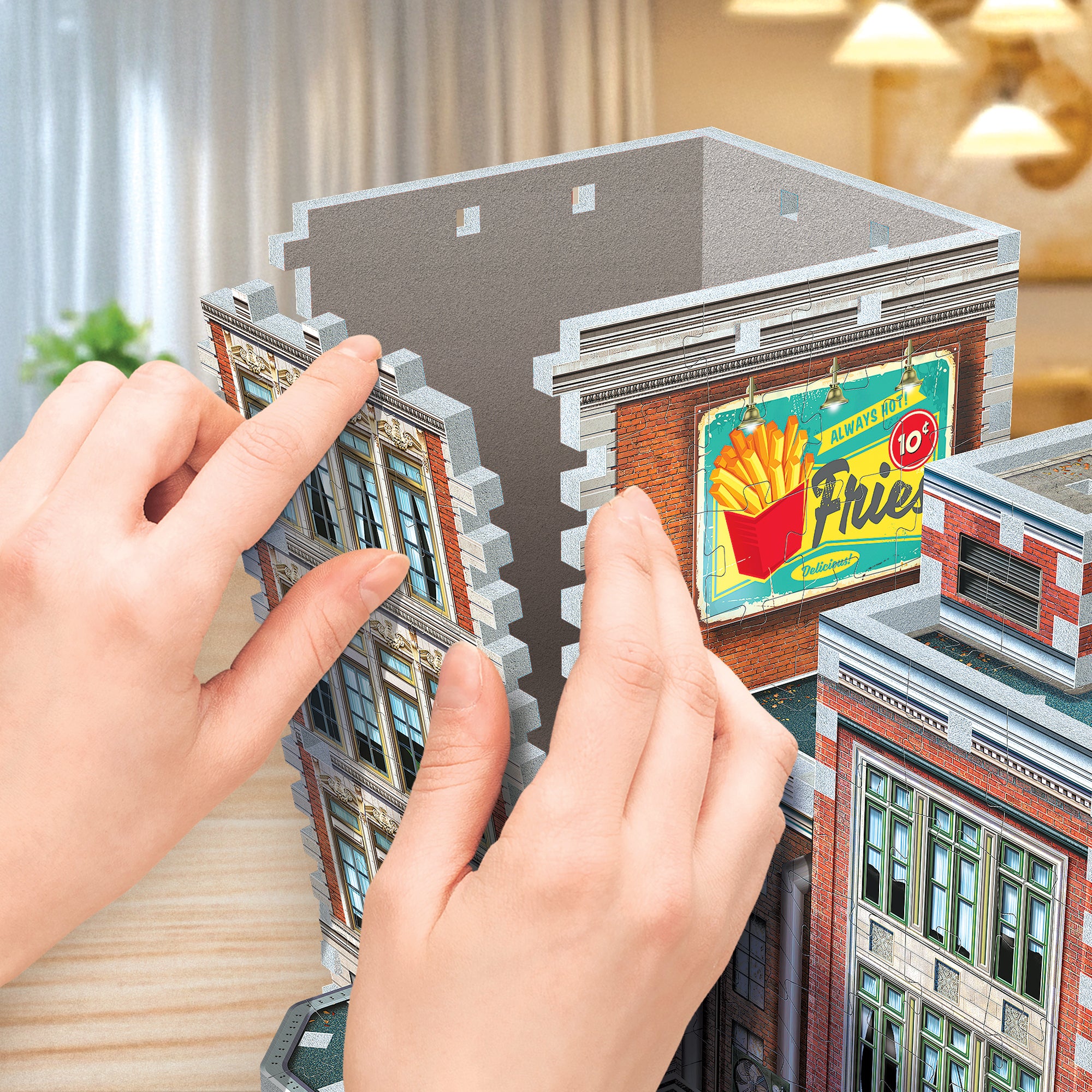 Wrebbit 3D Station-service des années 50