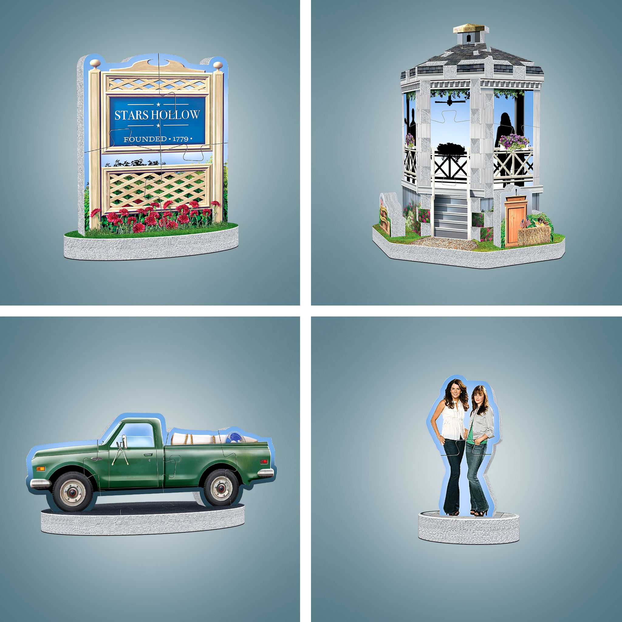 Wrebbit 3D Gilmore Girls Stars Hollow