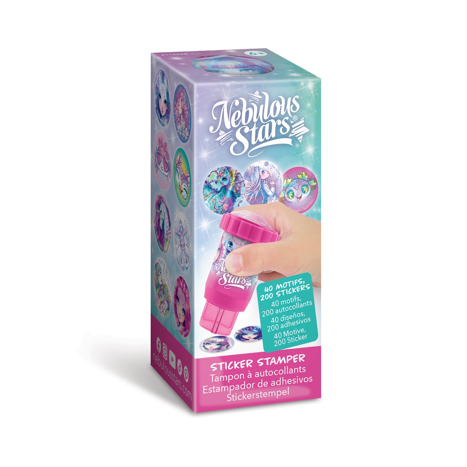 Tampon à autocollants - Assortiment