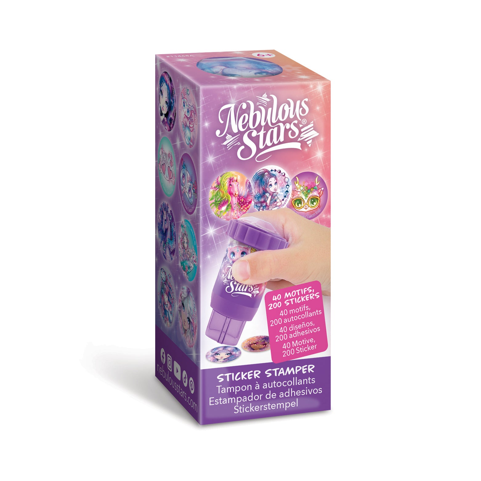 Tampon à autocollants - Assortiment