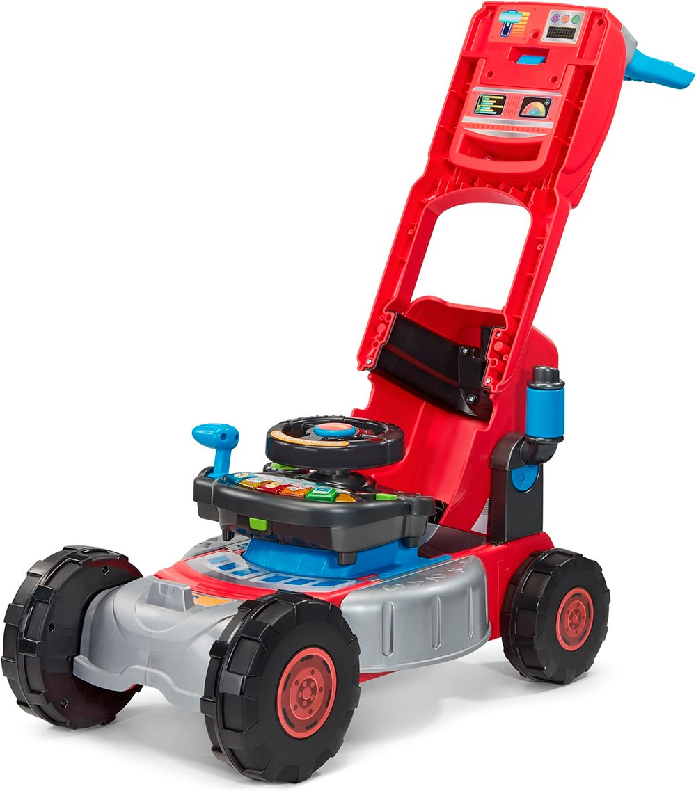 Super tracteur magi'tondeuse