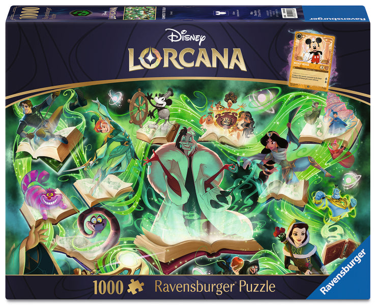 Lorcana Glimmers of the Realm : Emerald, 1000 pcs