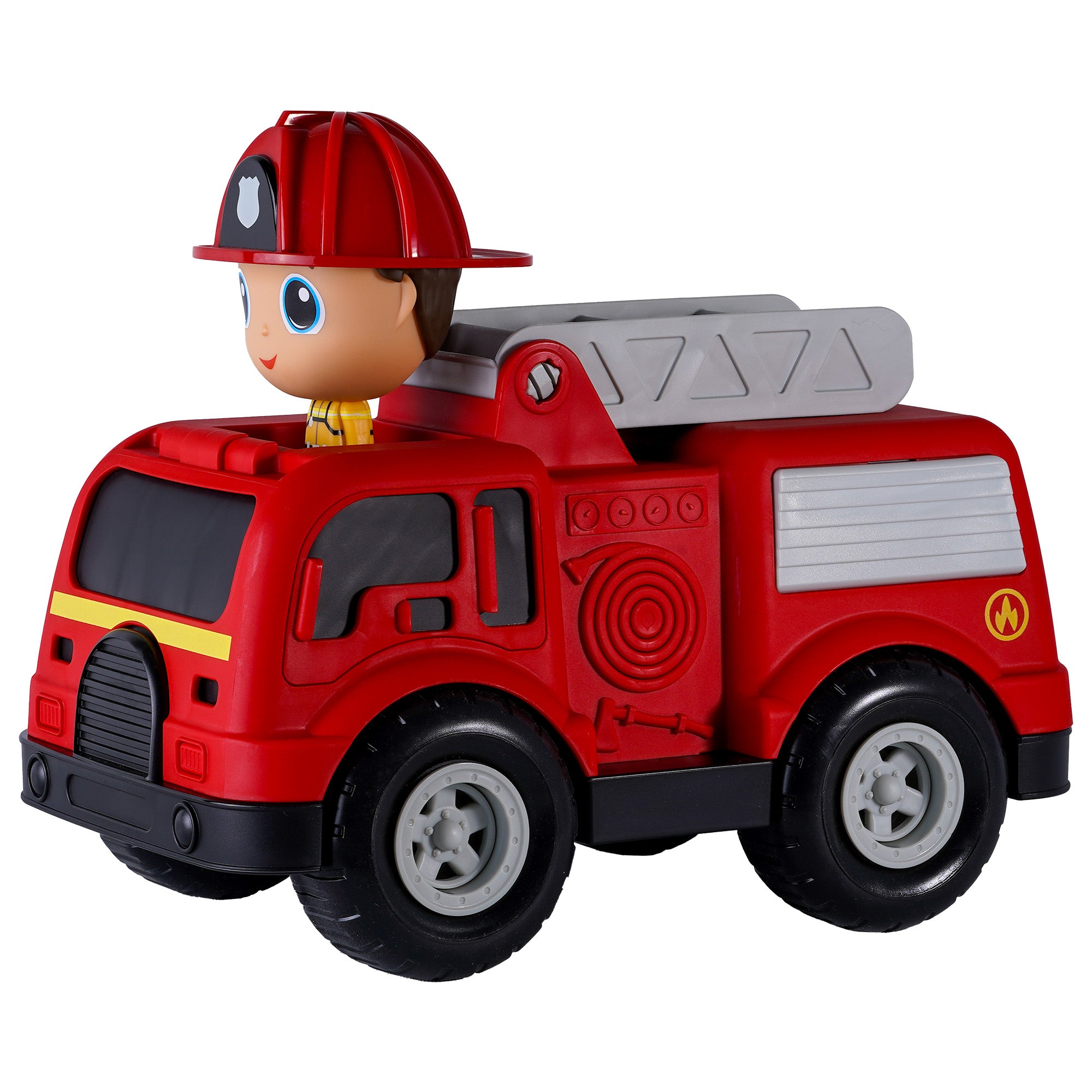 Camion de pompier avec figurine