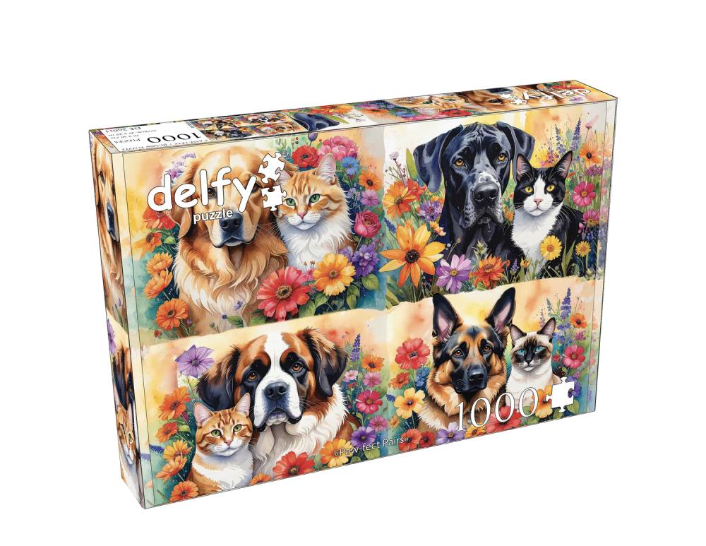 Paw-fect pairs, 1000 pièces