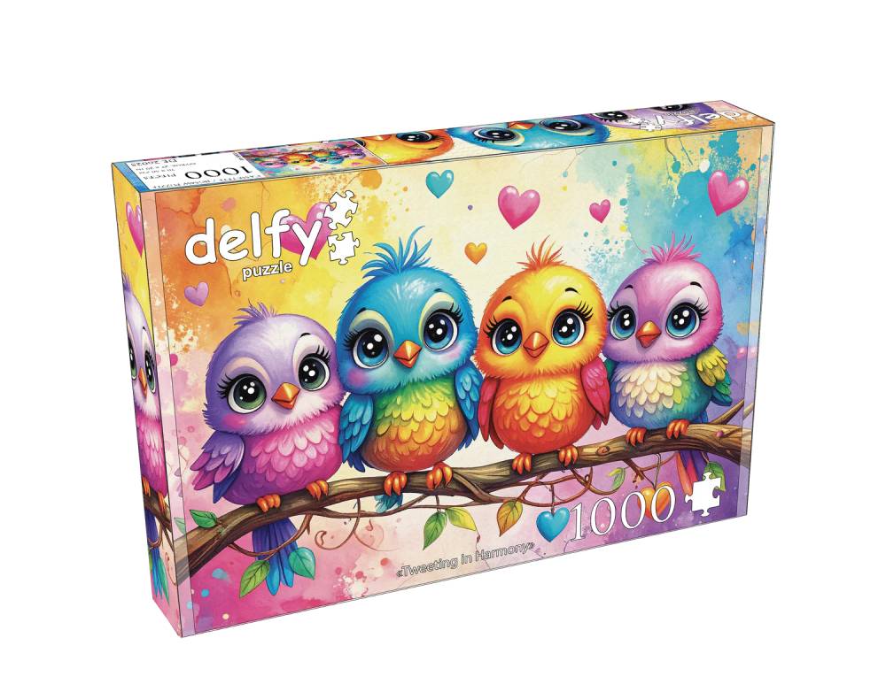 Tweeting in harmony, 1000 pièces