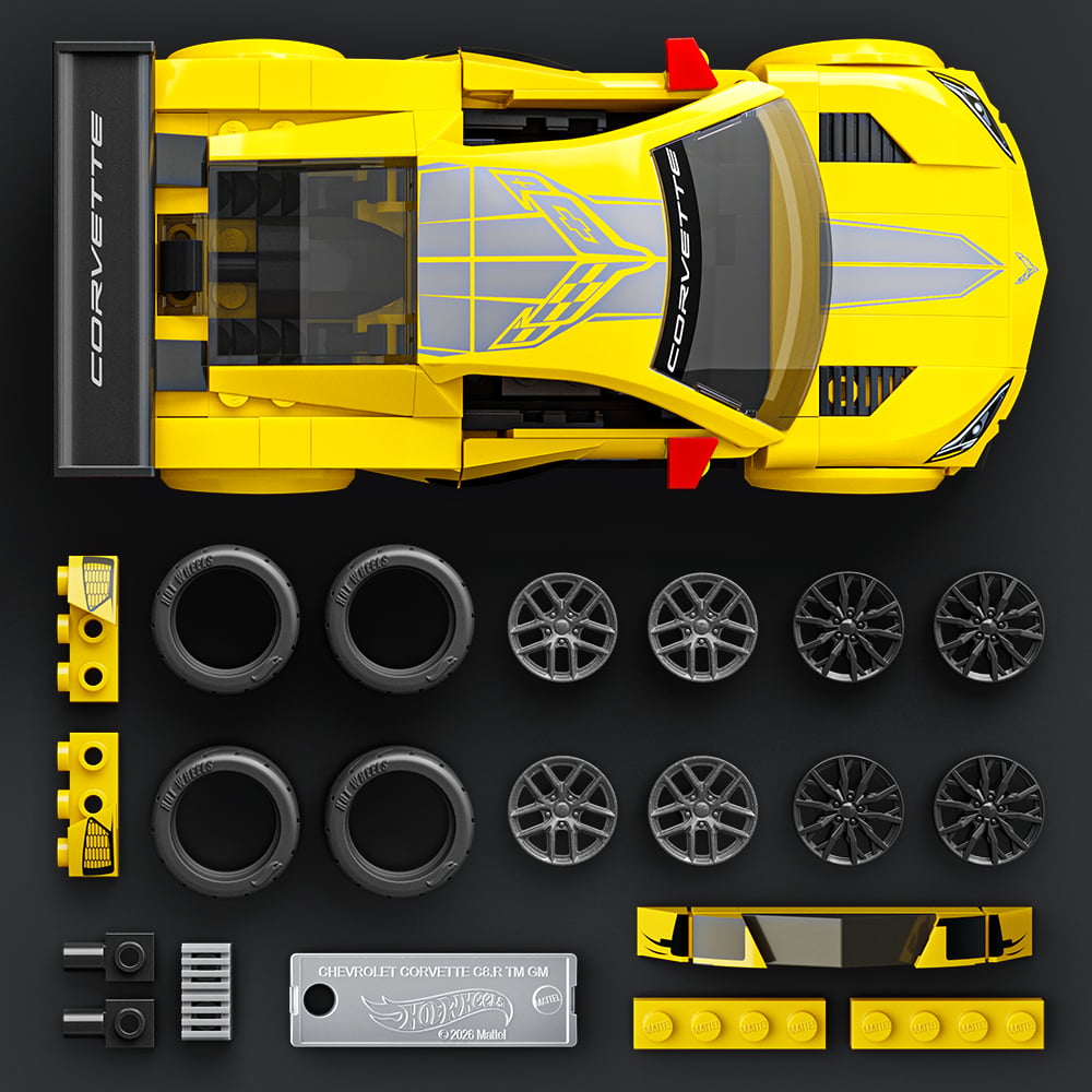 Brick Shop - Hot Wheels Speed - Corvette