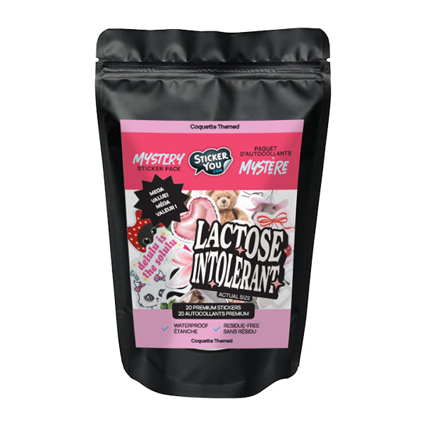 Sac mystère - Coquette - 20 autocollants