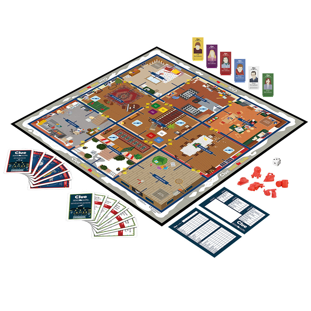 Jeu Clue Maman j'ai raté l'avion bilingue