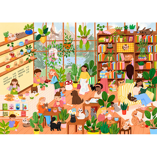 Librairie Catmint, 1000 pièces