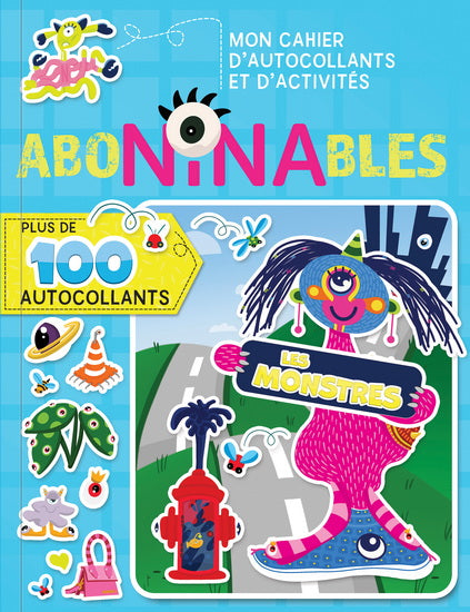 AboNINAbles Cahier d'autocollants et d'activités