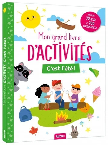 Mon grand livre d'activités C'est l'été !