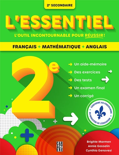 2e secondaire L'essentiel