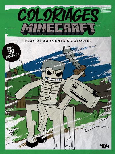 Minecraft Coloriages plus de 30 scènes à colorier