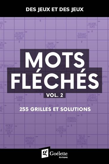 Mots fléchés 02 255 grilles et solutions