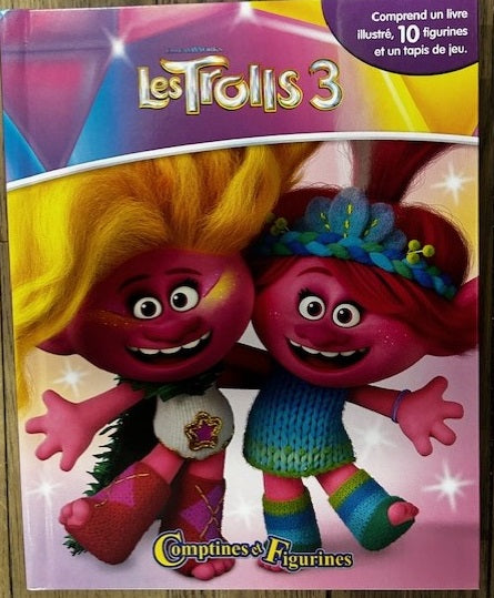 Les Trolls 3 Comptines et figurines