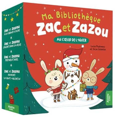 Ma bibliothèque Zac et Zazou Au coeur de l'hiver