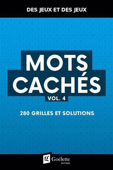 Mots cachés 04  280 grilles et solutions