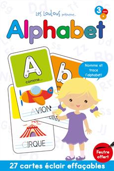 Alphabet Eclair Alphabet 27 cartes éclair effaçables