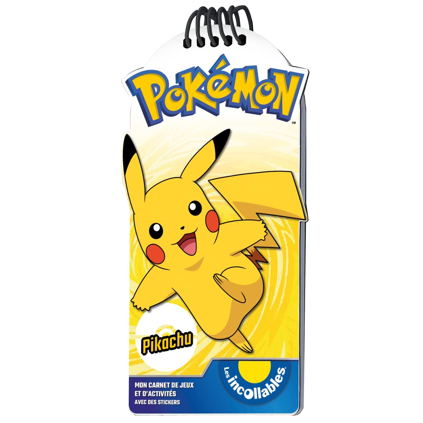 Pokémon Pikachu Carnet créatif  Les Incollables