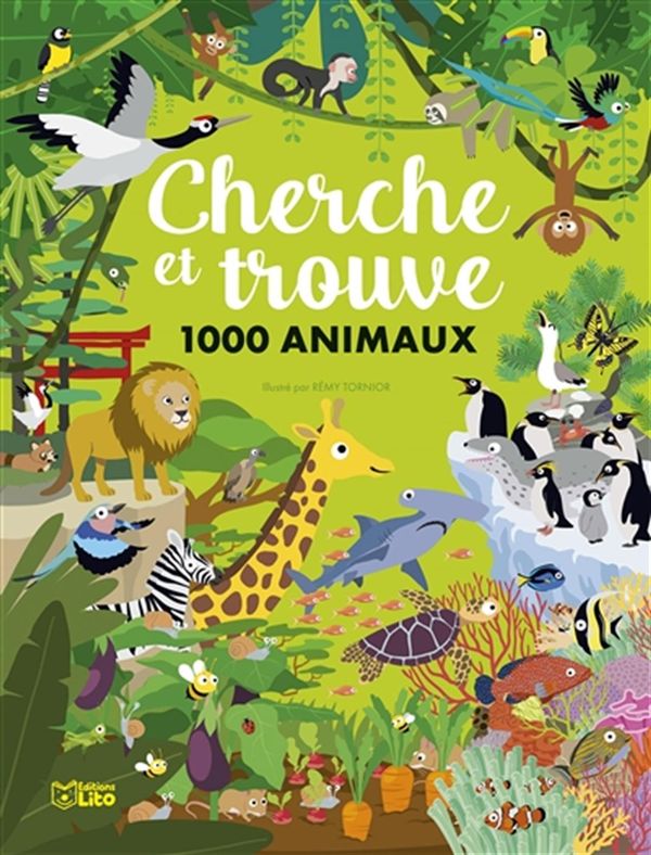 1000 animaux Cherche et trouve