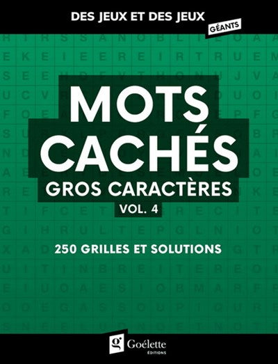 Mots cachés Gros caractères 04