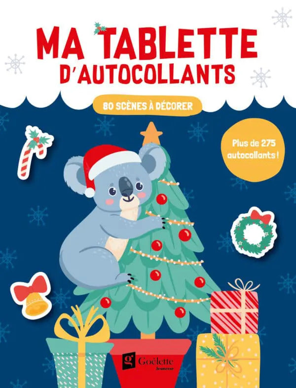 Noël Ma tablette d'autocollants