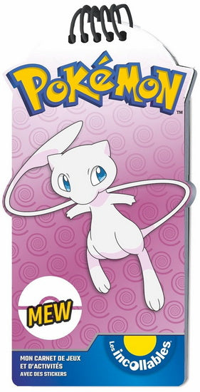 Pokémon Mon carnet de jeux et d'activités Mew