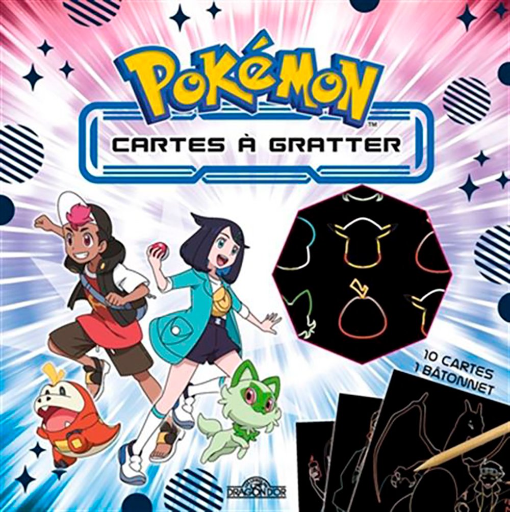Pokémon Rhod et Liko cartes à gratter