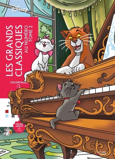 Coloriages mystères: Grands Classiques  T02