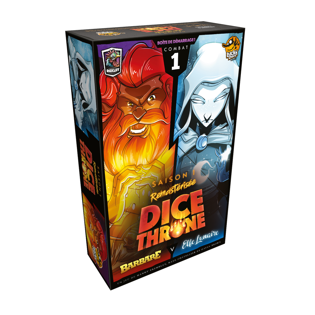 Dice Throne saison 1 - Barbare vs Elfe lun.  (vf)