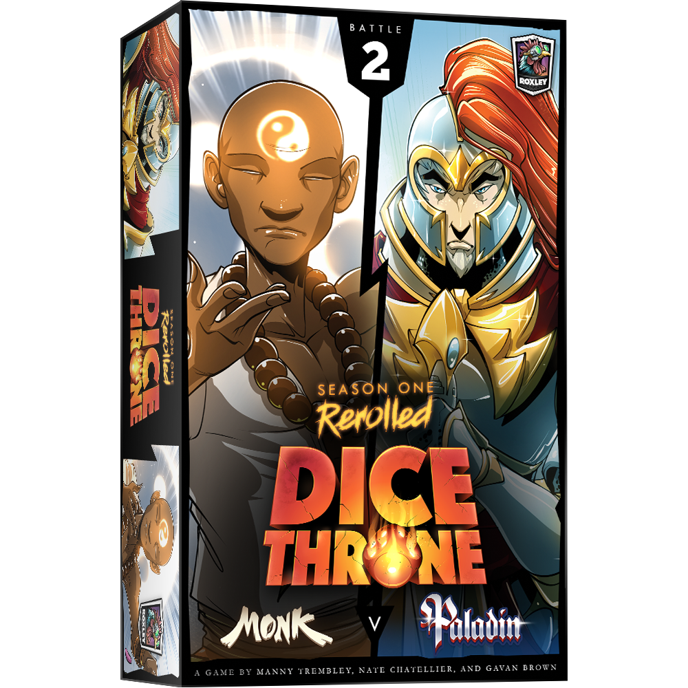 Dice Throne saison 1 - Moine vs Paladin  (vf)