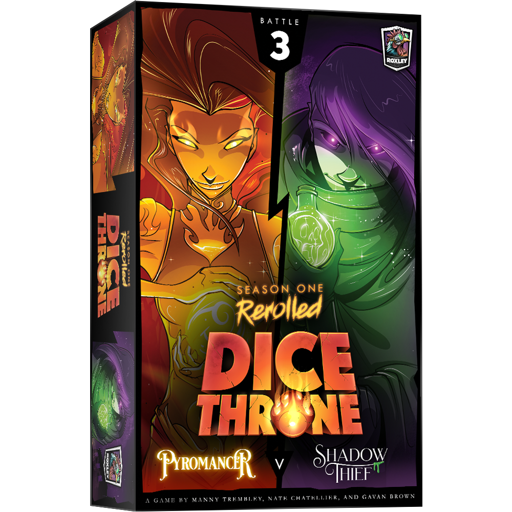 Dice Throne S01 - Pyromancien vs Vol. l'ombre (vf)