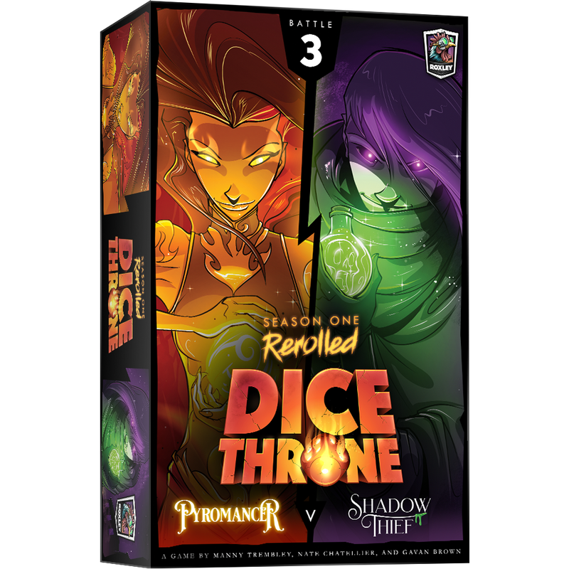 Dice Throne S01 - Pyromancien vs Vol. l'ombre (vf)