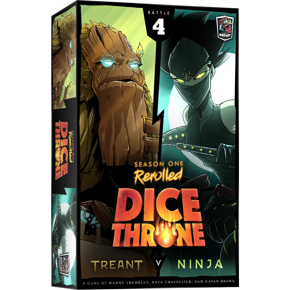 Dice Throne saison 1 - Treant vs Ninja (vf)